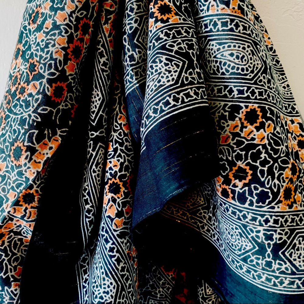 NWT Anthropologie Alix Kerchief Cotton Scarf